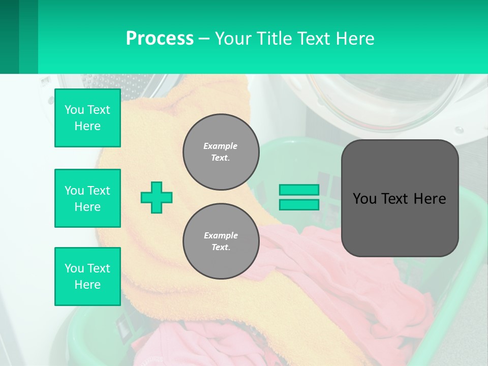Clothes After Washing PowerPoint Template