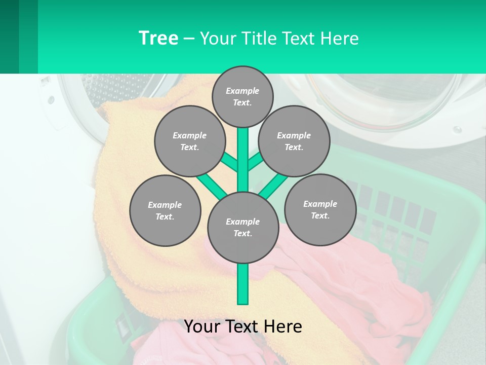 Clothes After Washing PowerPoint Template