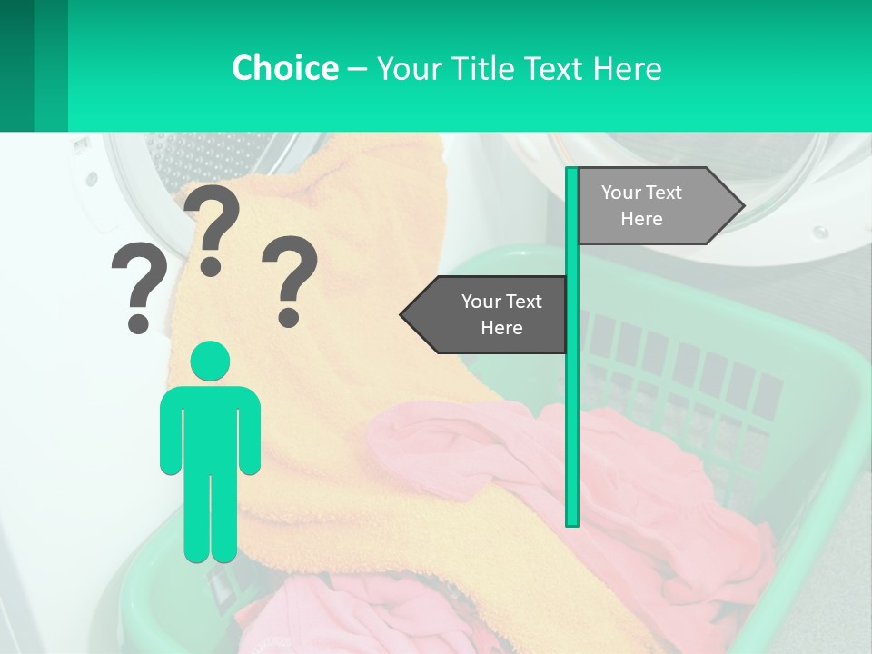Clothes After Washing PowerPoint Template
