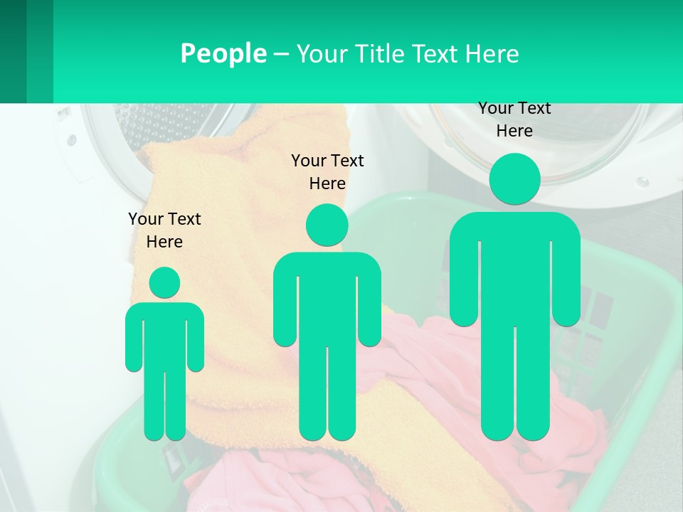 Clothes After Washing PowerPoint Template