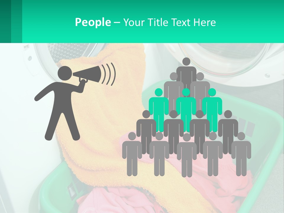 Clothes After Washing PowerPoint Template