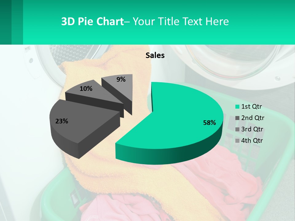 Clothes After Washing PowerPoint Template