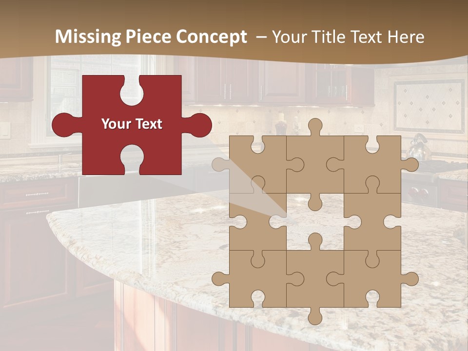 Kitchen Interier PowerPoint Template