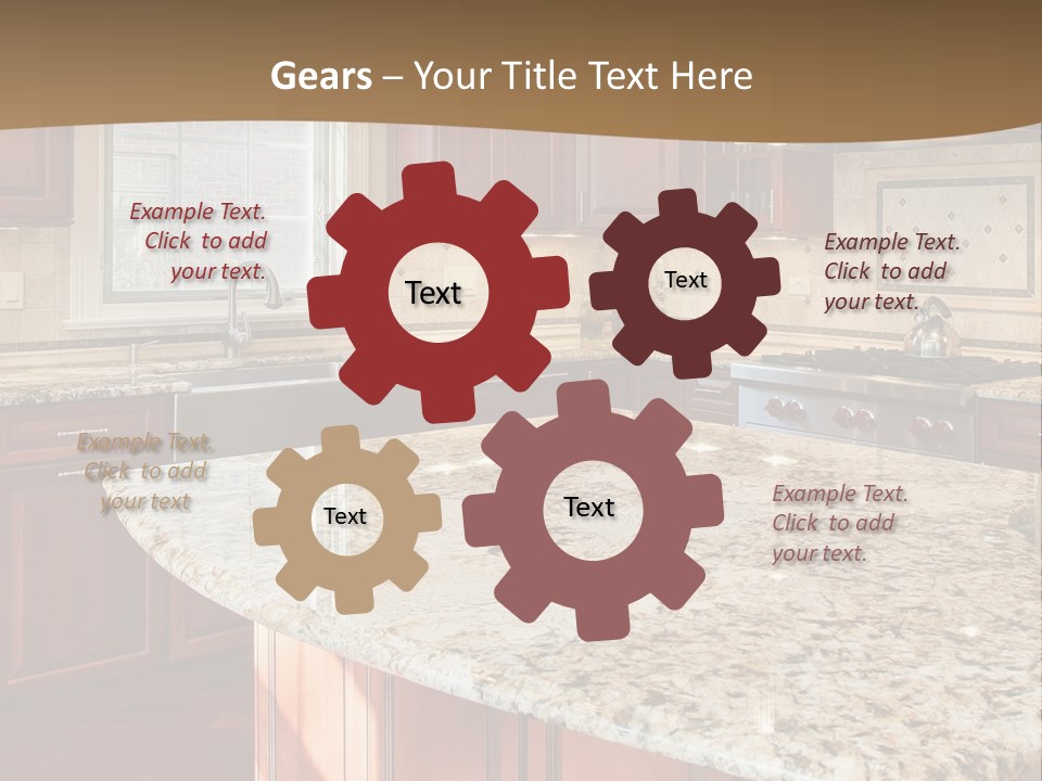 Kitchen Interier PowerPoint Template