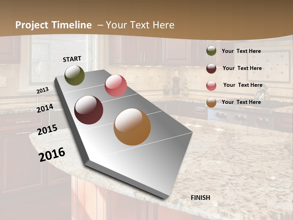 Kitchen Interier PowerPoint Template