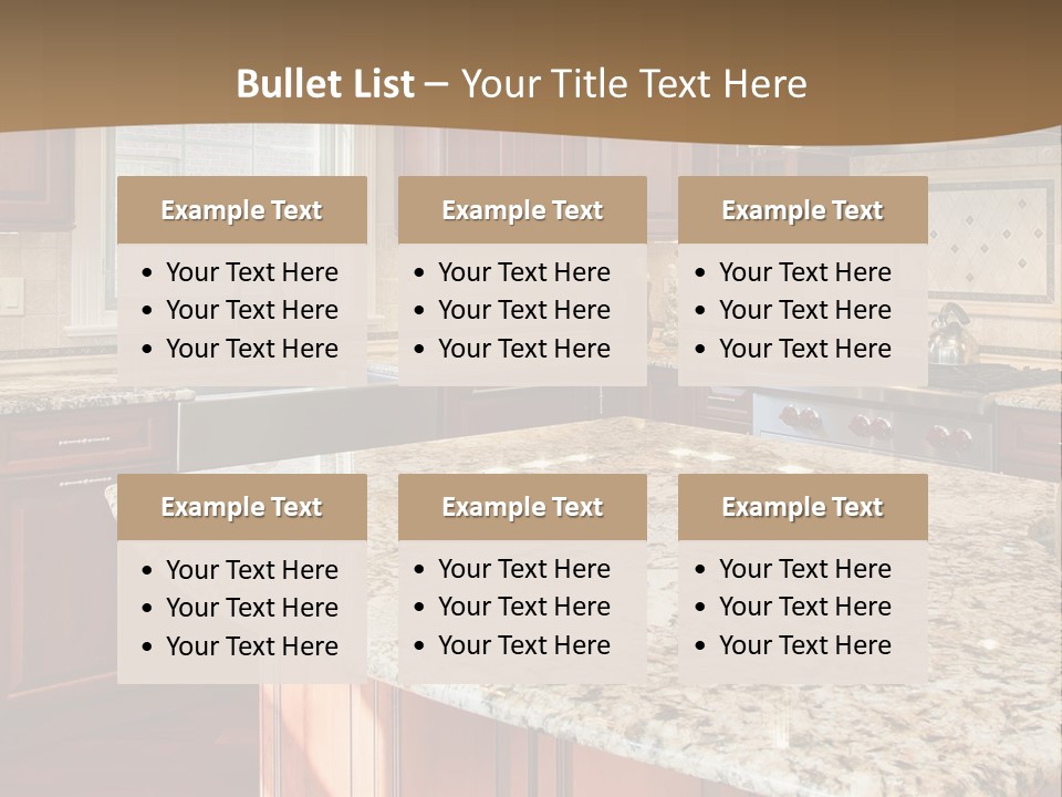 Kitchen Interier PowerPoint Template