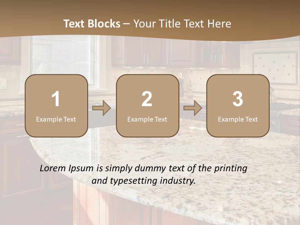 Kitchen Interier PowerPoint Template
