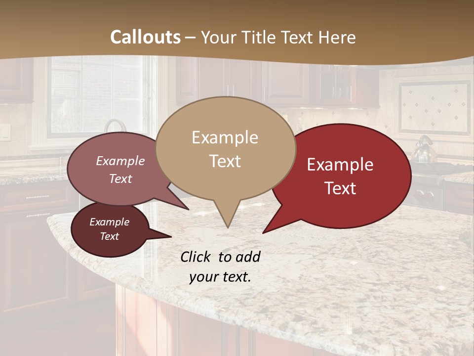 Kitchen Interier PowerPoint Template