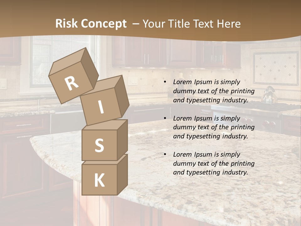 Kitchen Interier PowerPoint Template