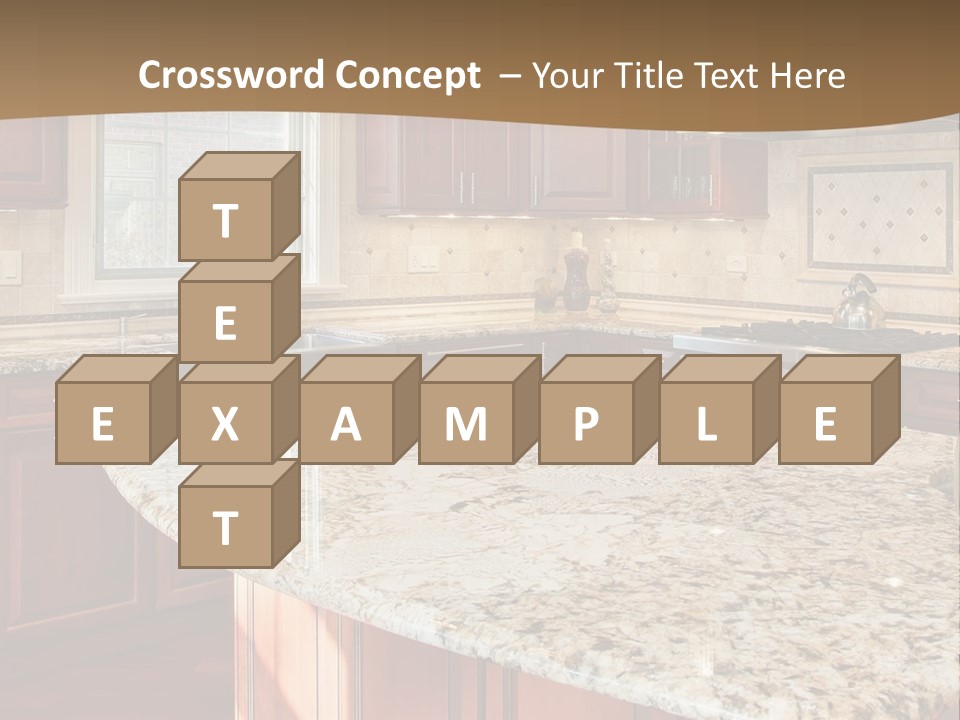 Kitchen Interier PowerPoint Template
