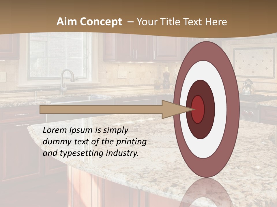 Kitchen Interier PowerPoint Template