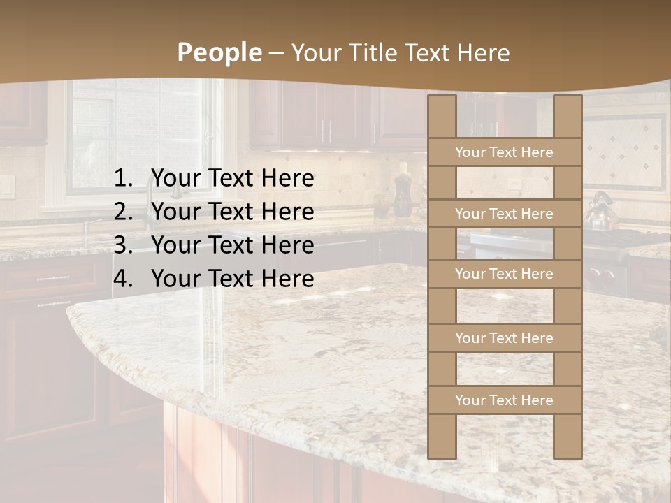 Kitchen Interier PowerPoint Template