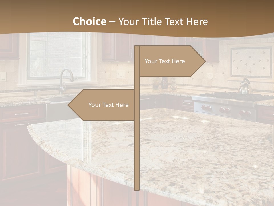 Kitchen Interier PowerPoint Template
