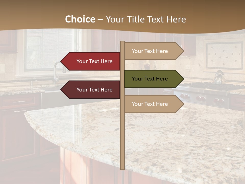 Kitchen Interier PowerPoint Template