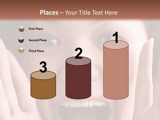 Girl Screaming PowerPoint Template