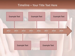 Girl Screaming PowerPoint Template