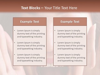 Girl Screaming PowerPoint Template