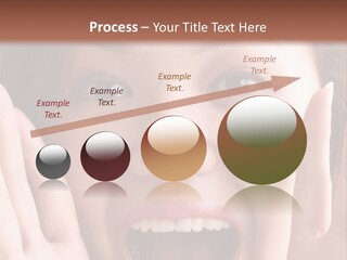 Girl Screaming PowerPoint Template