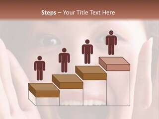 Girl Screaming PowerPoint Template