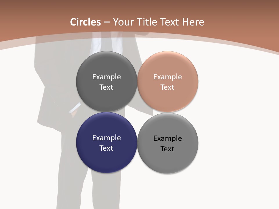 Man Welcomes PowerPoint Template