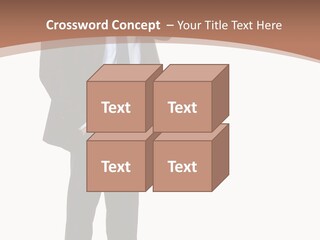 Man Welcomes PowerPoint Template