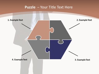 Man Welcomes PowerPoint Template