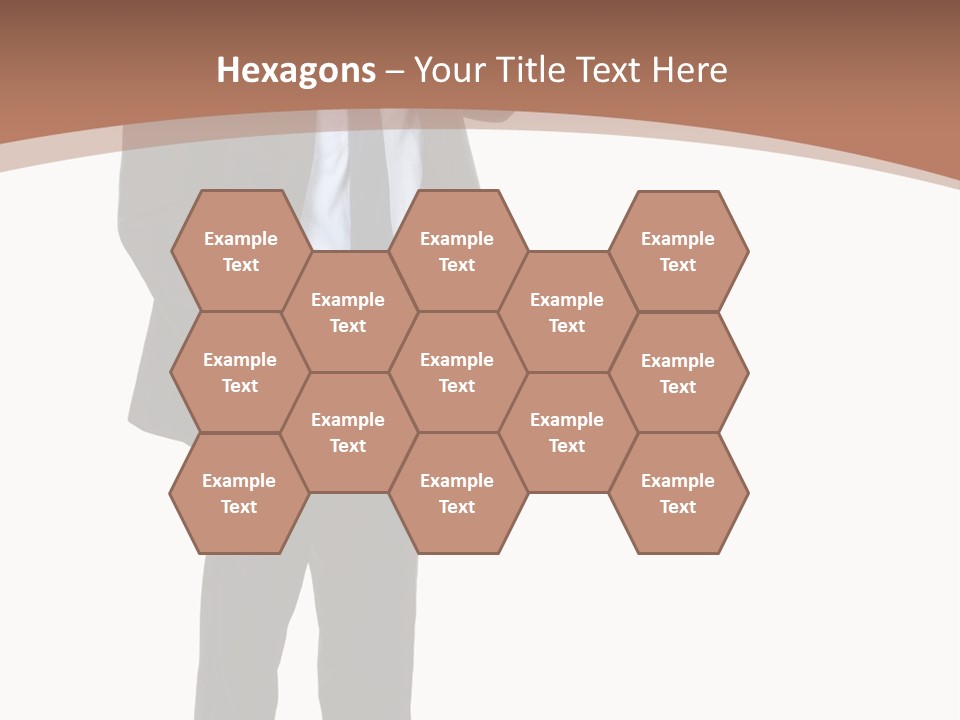 Man Welcomes PowerPoint Template