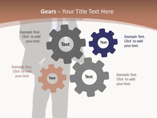 Man Welcomes PowerPoint Template