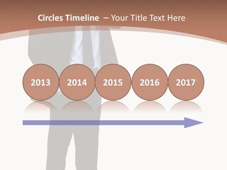 Man Welcomes PowerPoint Template