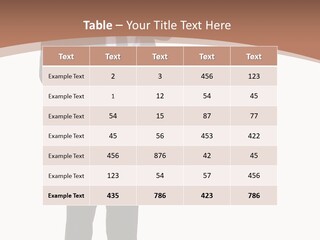 Man Welcomes PowerPoint Template