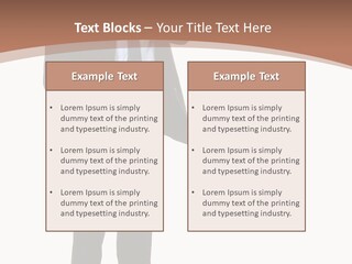Man Welcomes PowerPoint Template