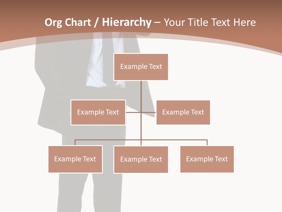 Man Welcomes PowerPoint Template