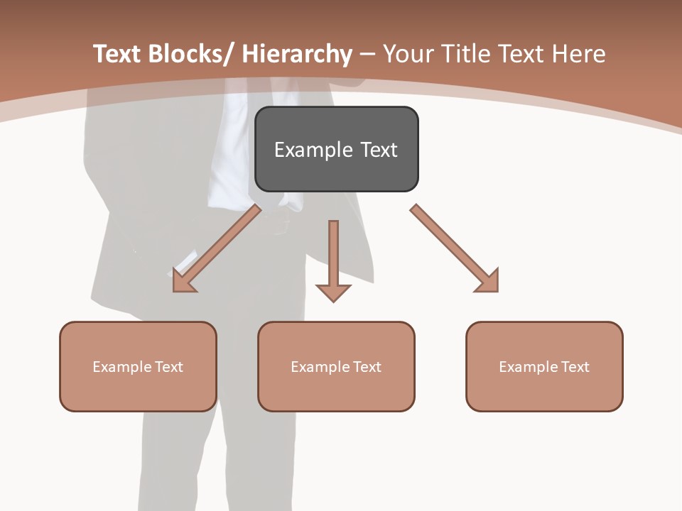 Man Welcomes PowerPoint Template