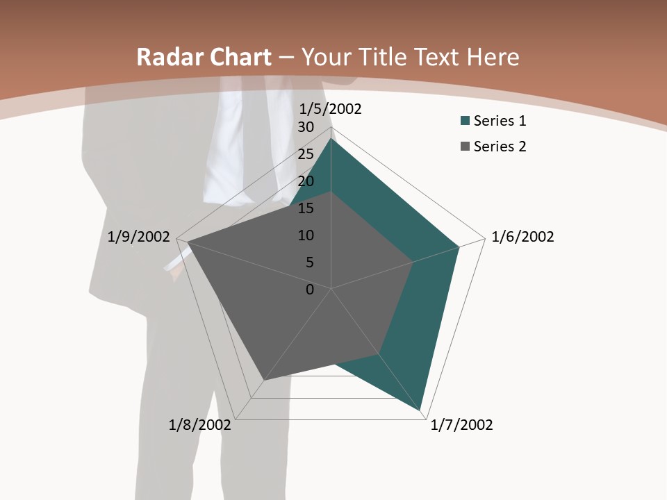 Man Welcomes PowerPoint Template