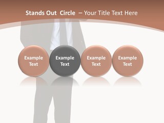 Man Welcomes PowerPoint Template