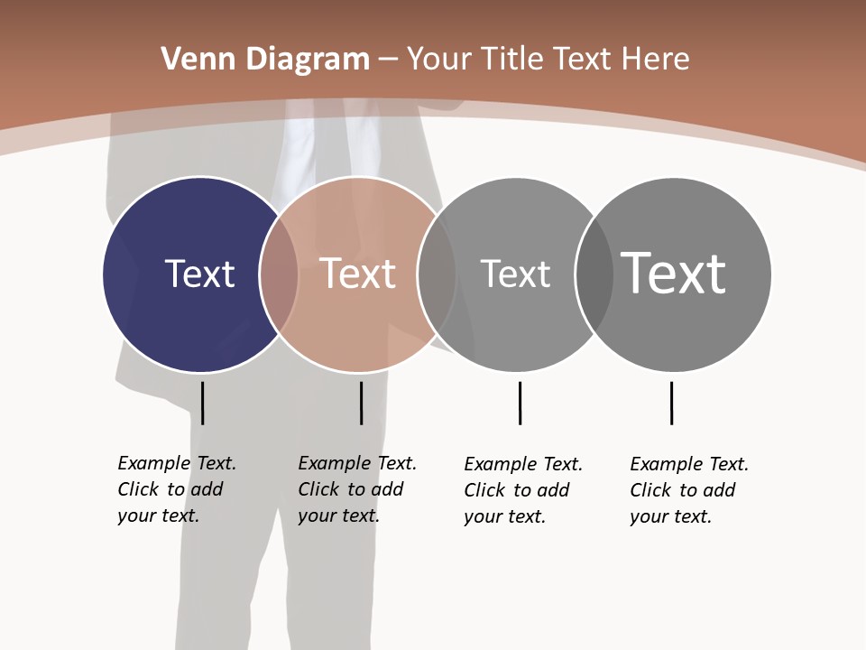 Man Welcomes PowerPoint Template