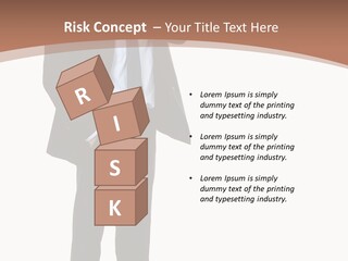 Man Welcomes PowerPoint Template