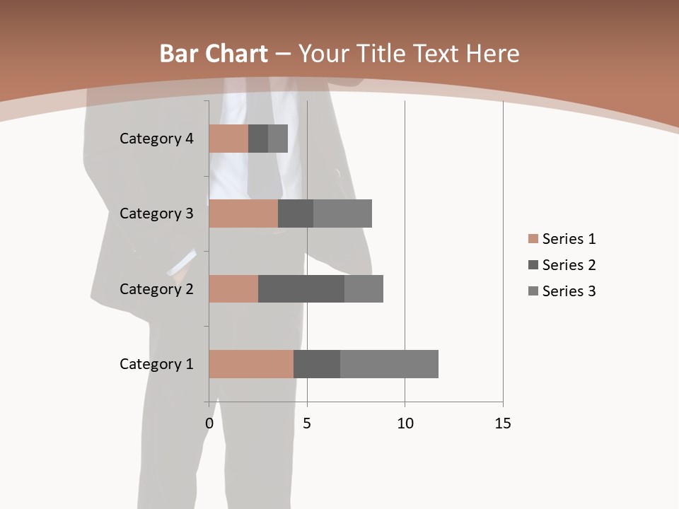 Man Welcomes PowerPoint Template