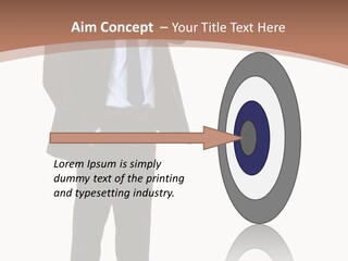 Man Welcomes PowerPoint Template