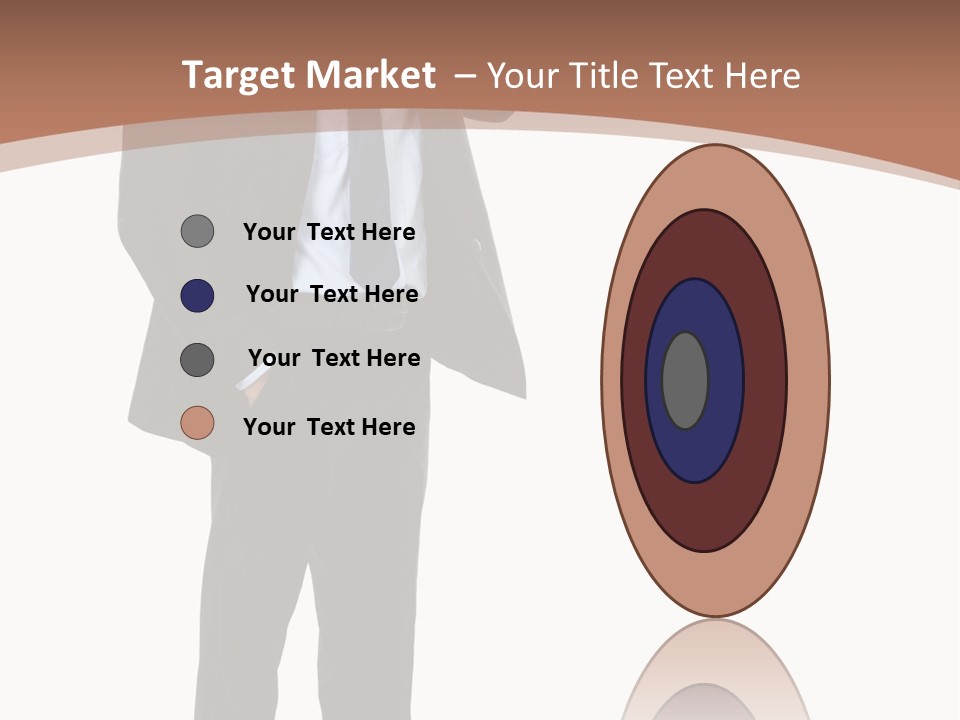 Man Welcomes PowerPoint Template