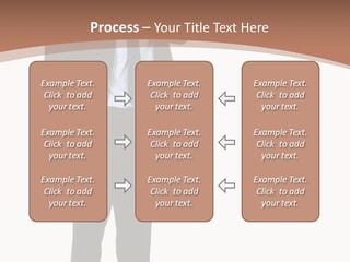 Man Welcomes PowerPoint Template