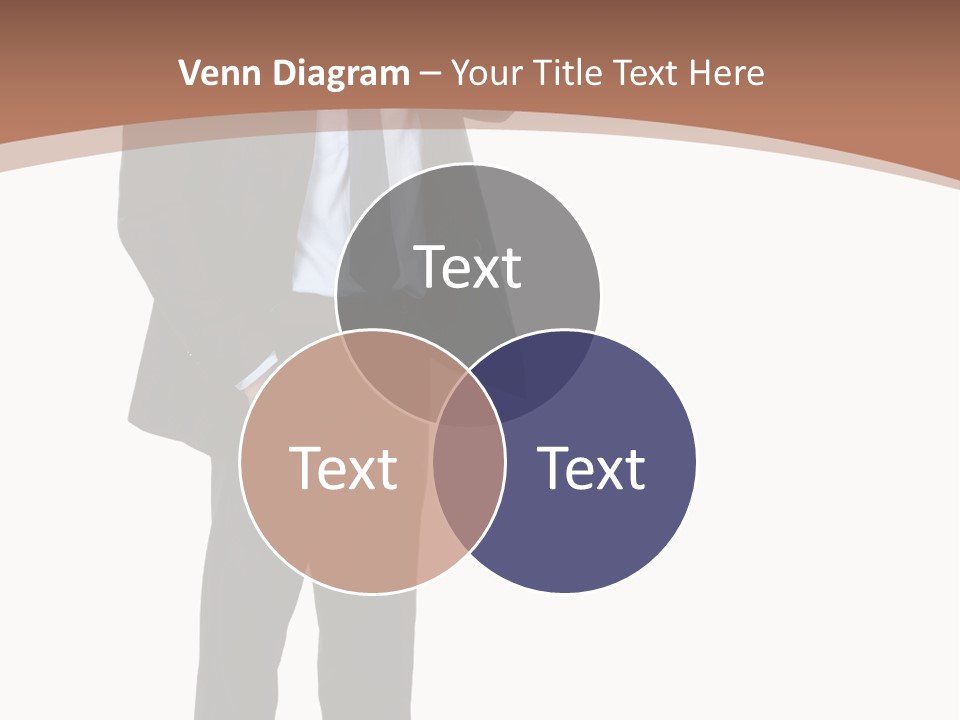 Man Welcomes PowerPoint Template