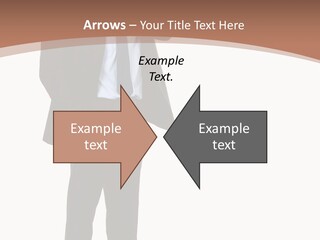 Man Welcomes PowerPoint Template