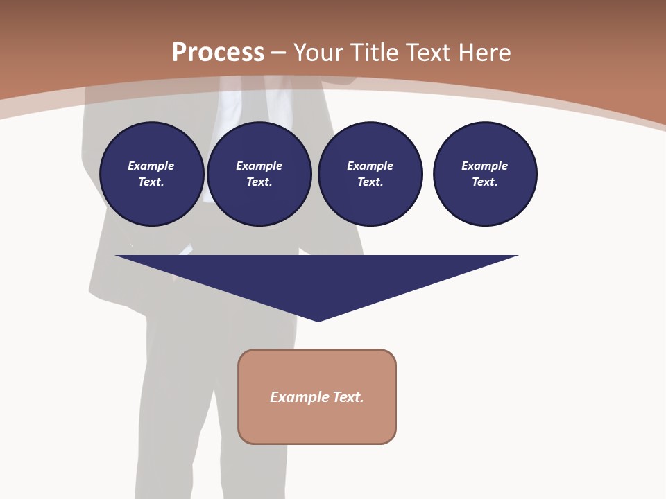 Man Welcomes PowerPoint Template
