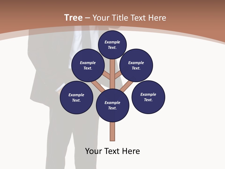 Man Welcomes PowerPoint Template
