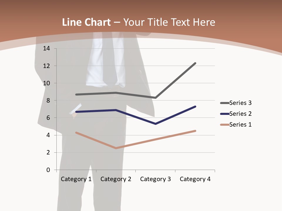 Man Welcomes PowerPoint Template
