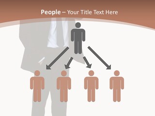 Man Welcomes PowerPoint Template