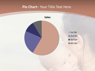 Mom With A Child PowerPoint Template