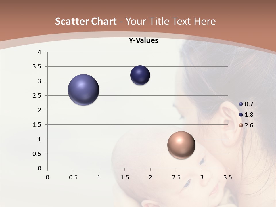 Mom With A Child PowerPoint Template