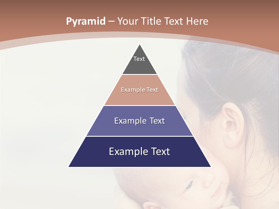 Mom With A Child PowerPoint Template